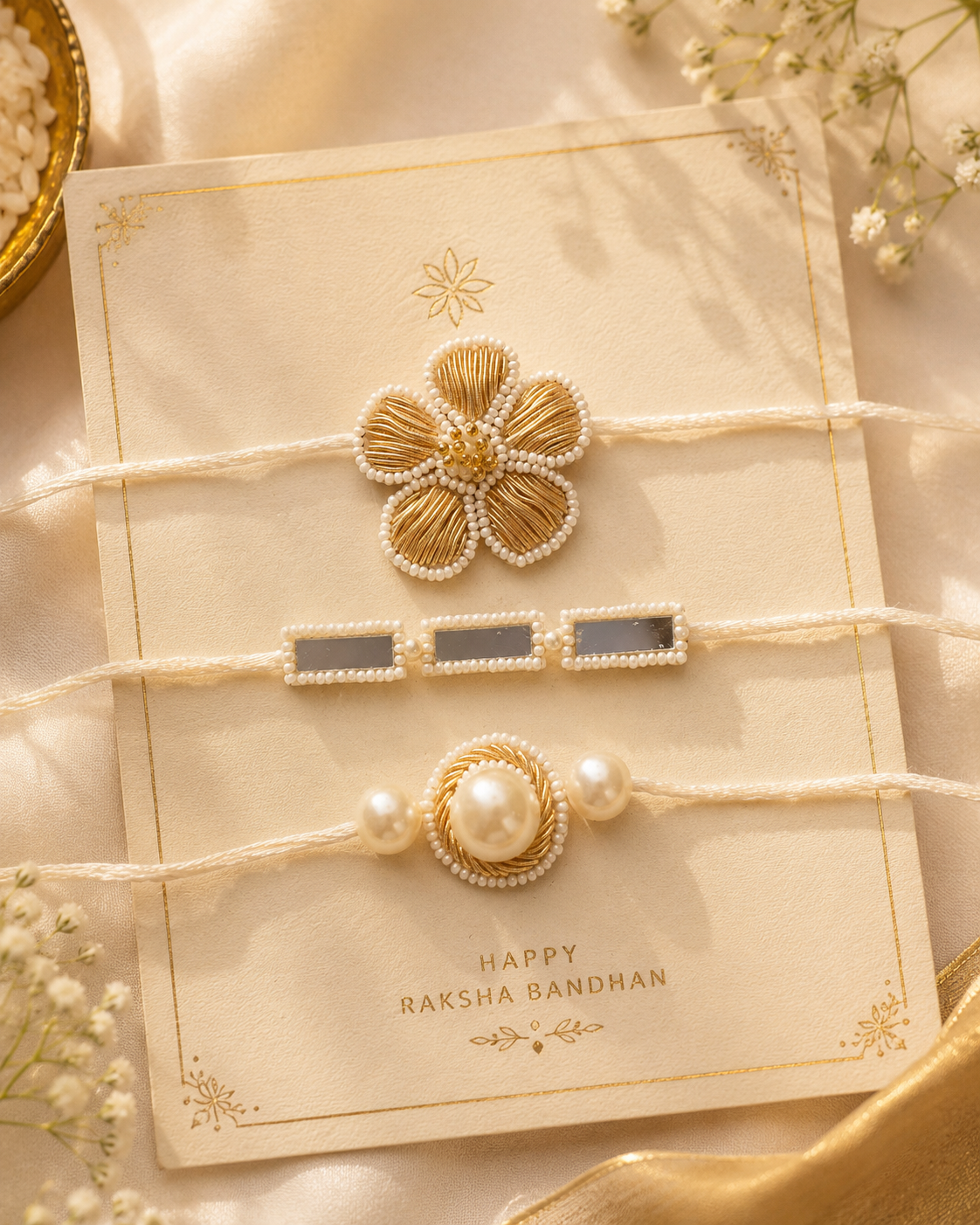 3 Statement Rakhi set