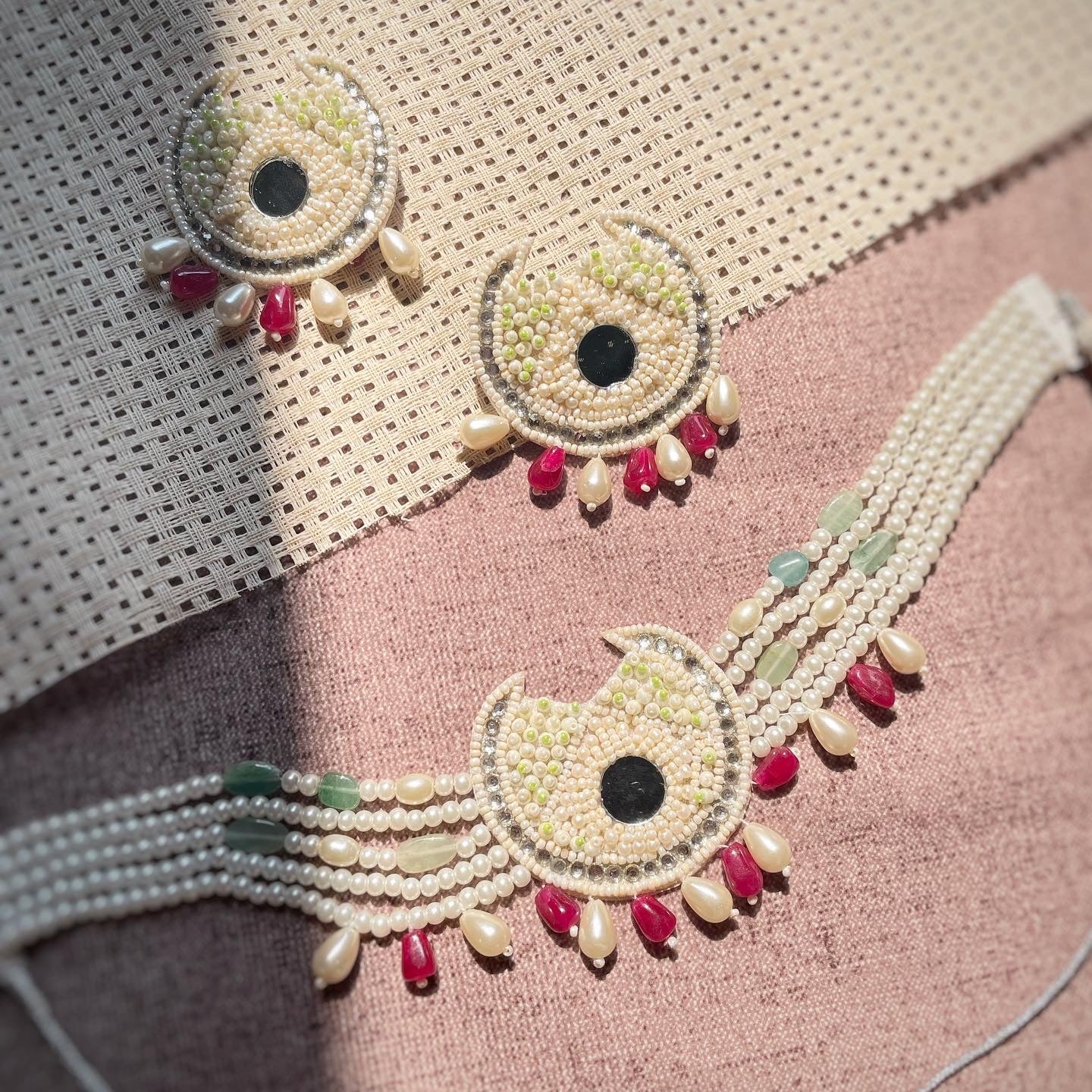 Chand Choker Necklace set