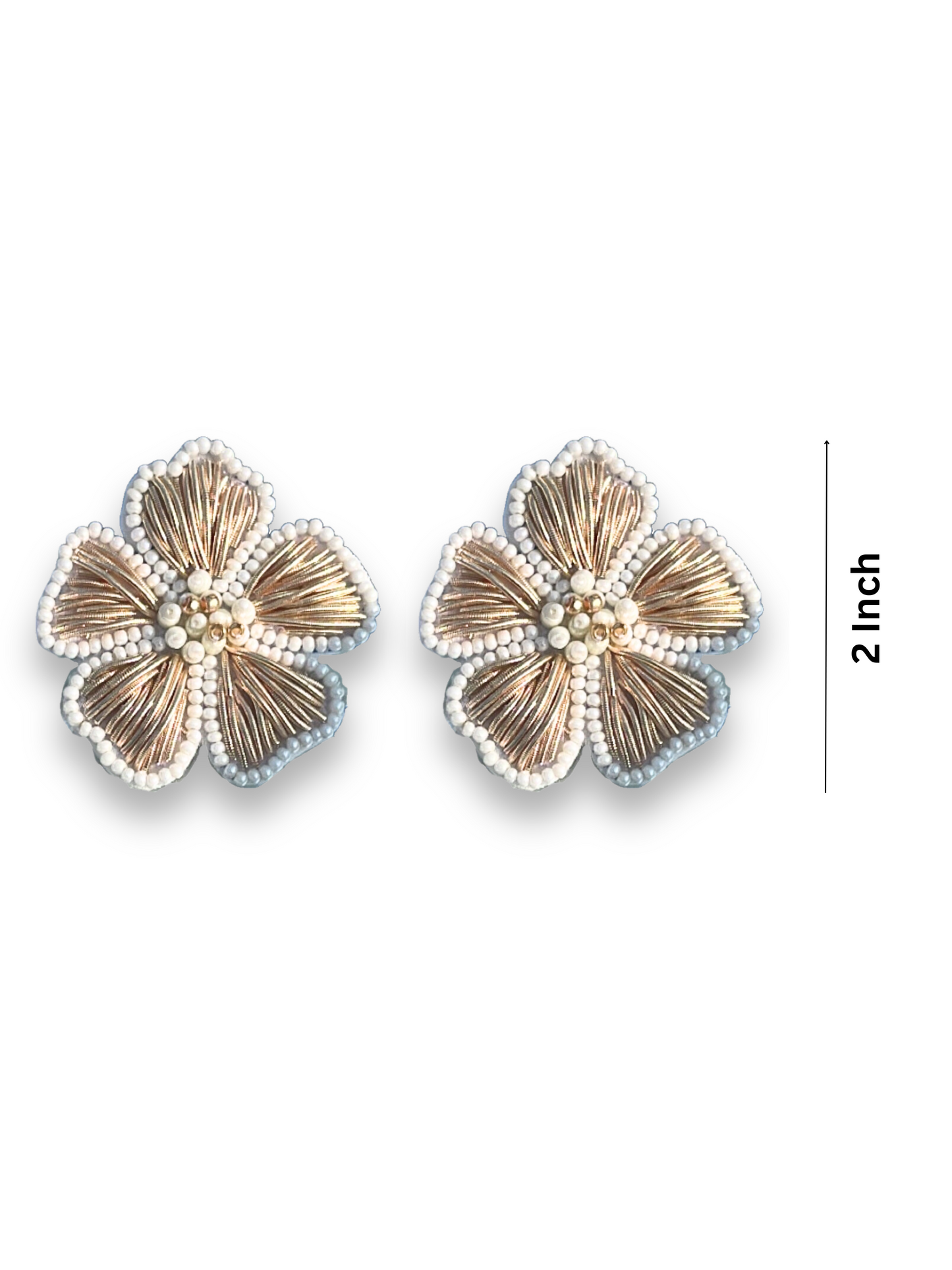 Golden Flower Big studs