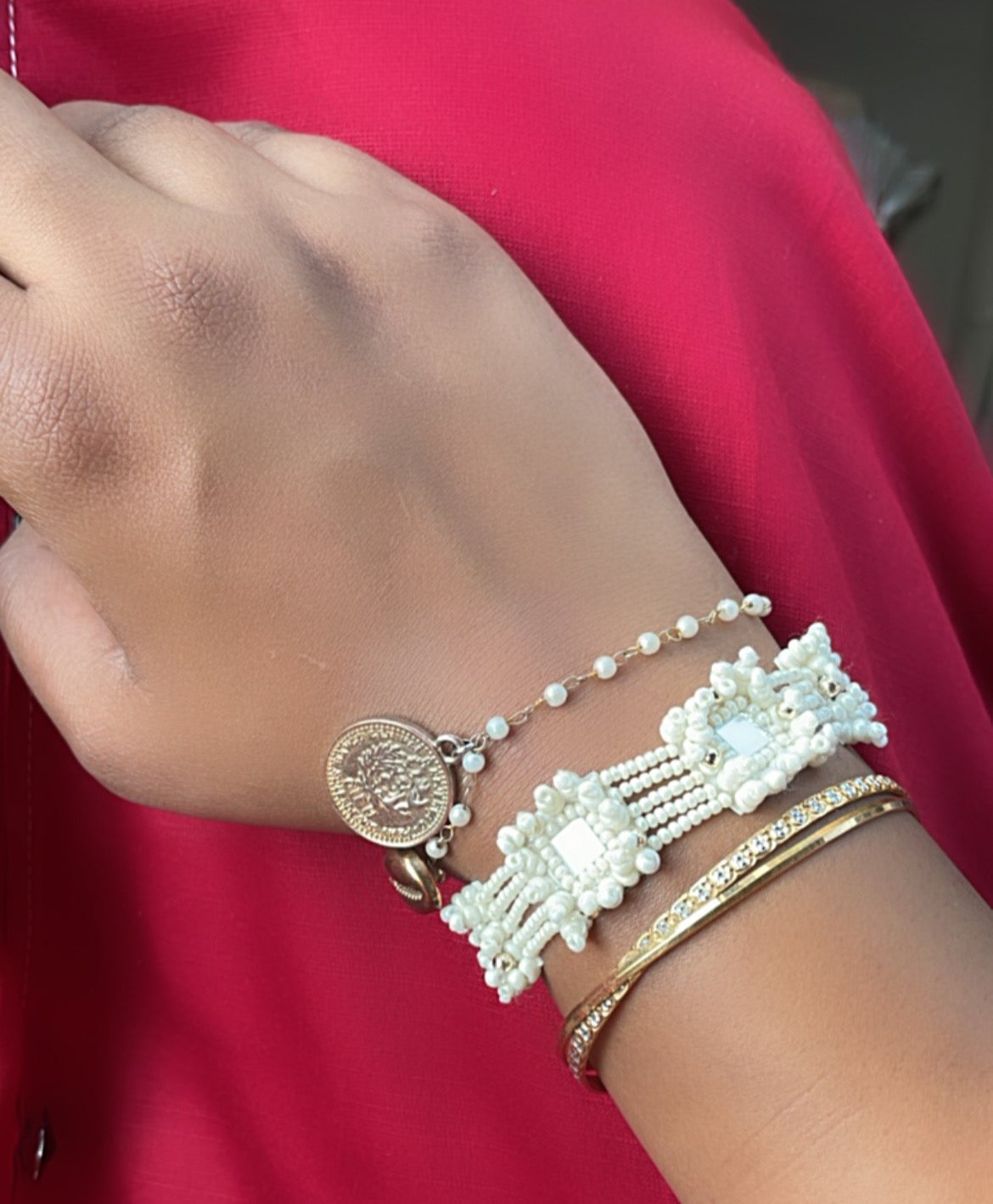 Alina Mirror Bracelet