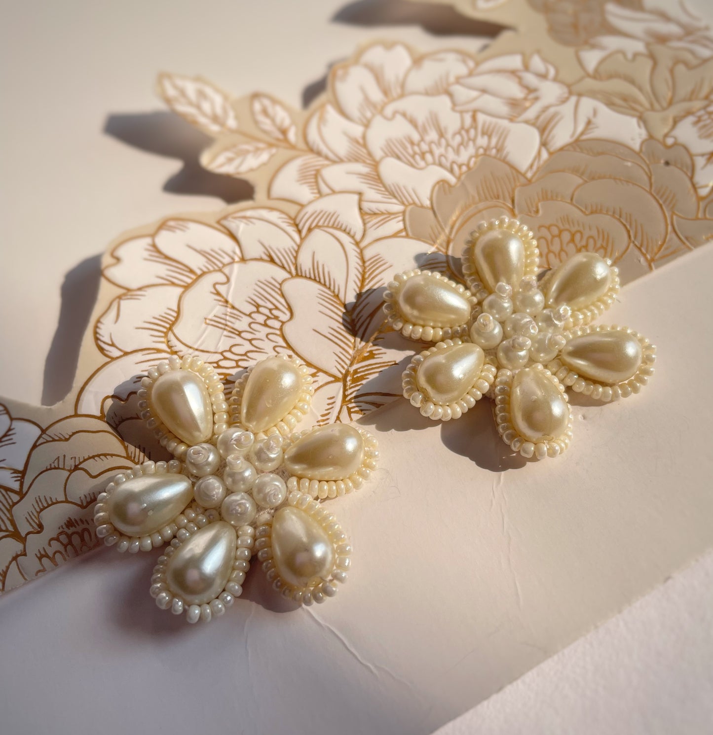 Pushp stud earrings