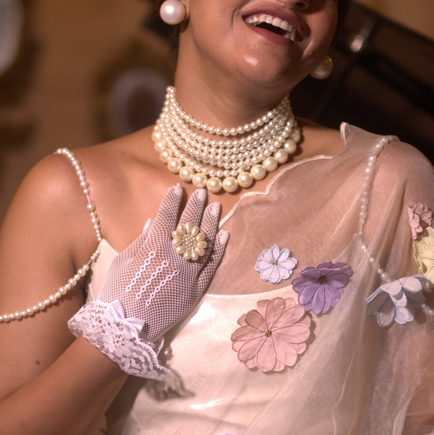 Pearl Layer Necklace