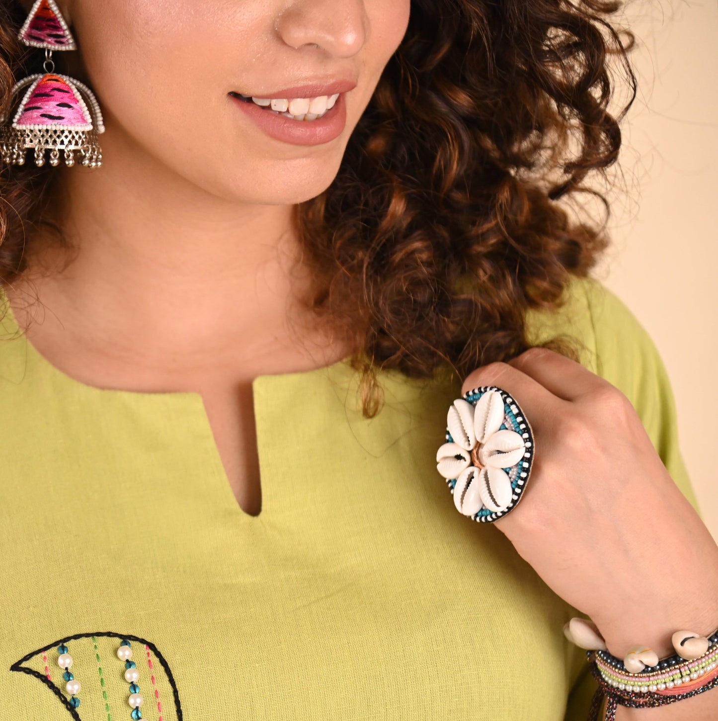 Shell Cocktail Ring