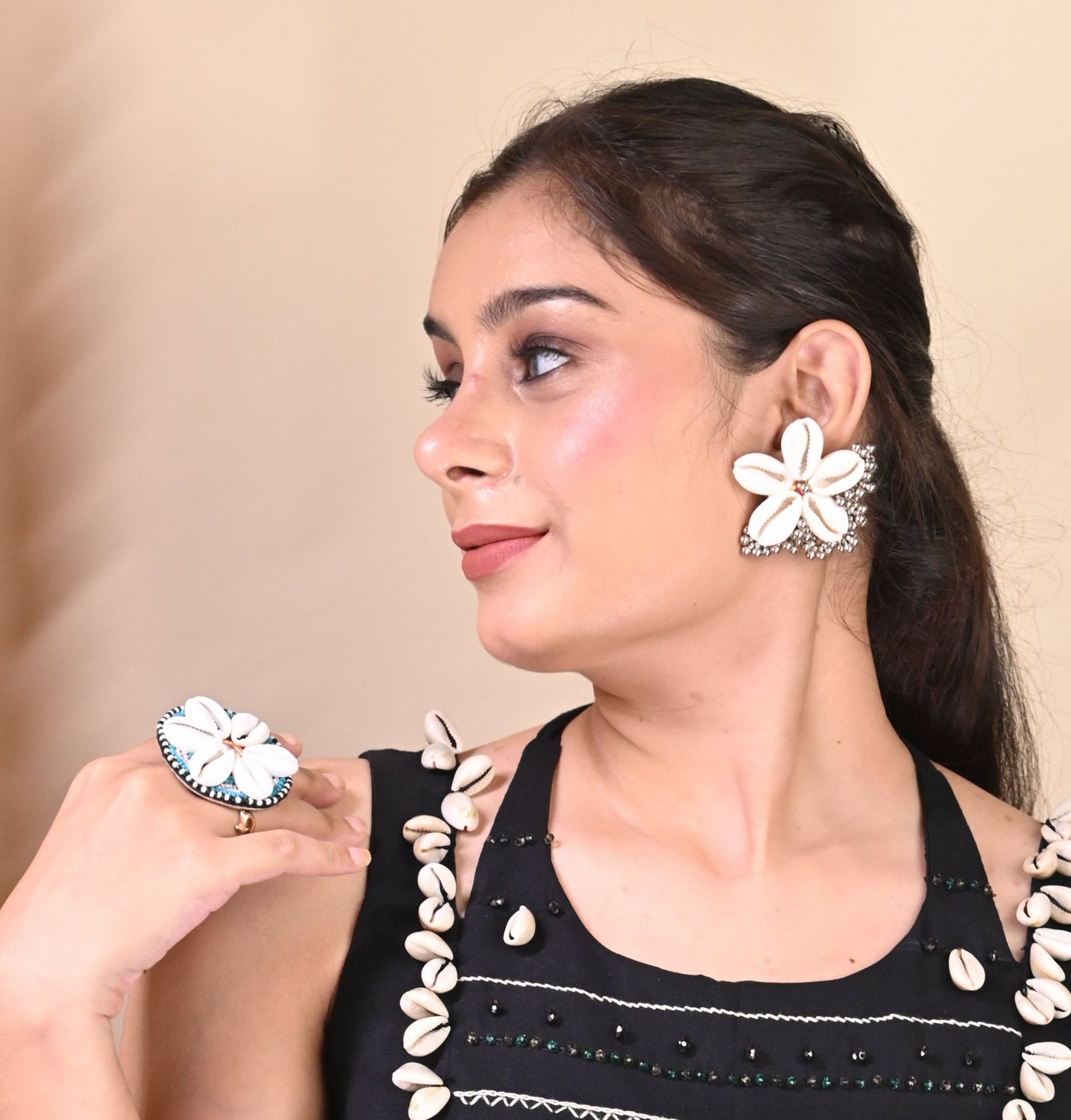 Shell Cocktail Ring