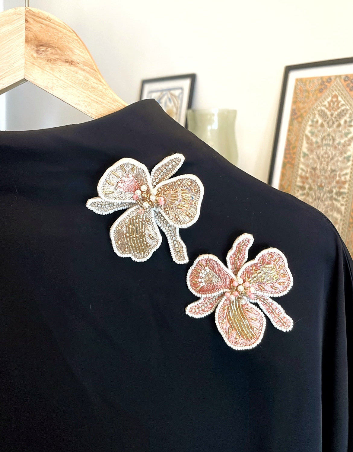 Abstract Flower Brooch
