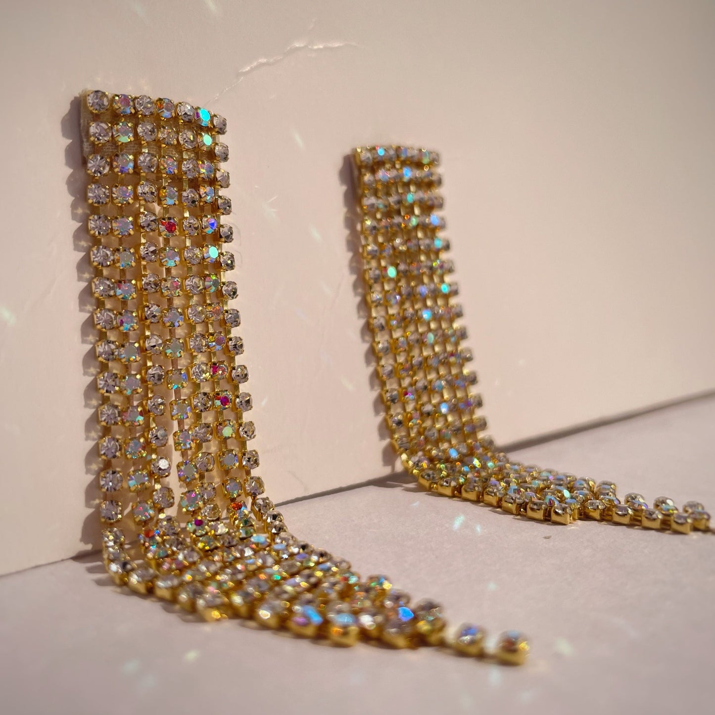 Rhinestone Statement Earrings