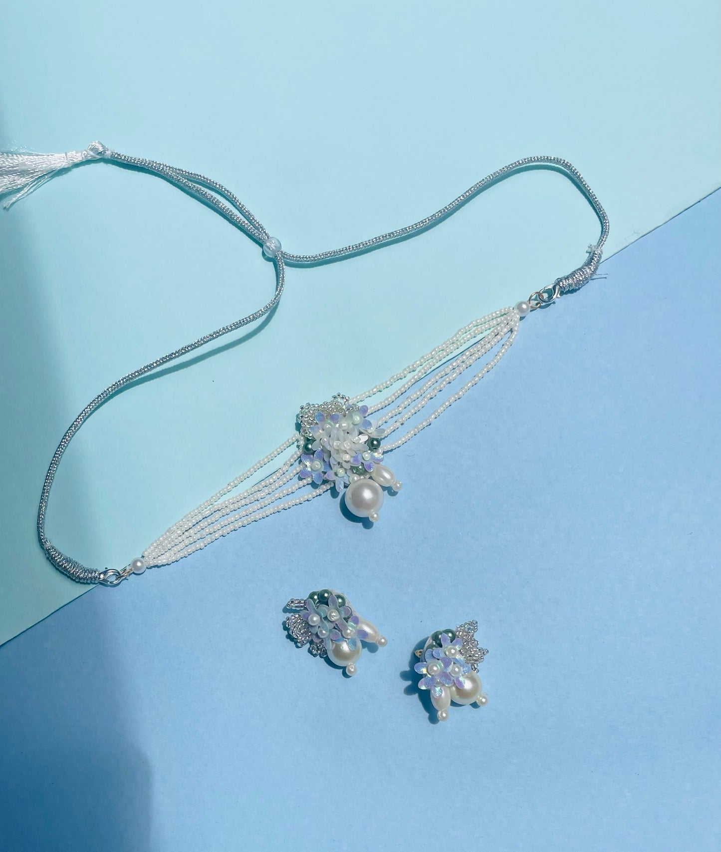 Fairy Pearl Necklace set