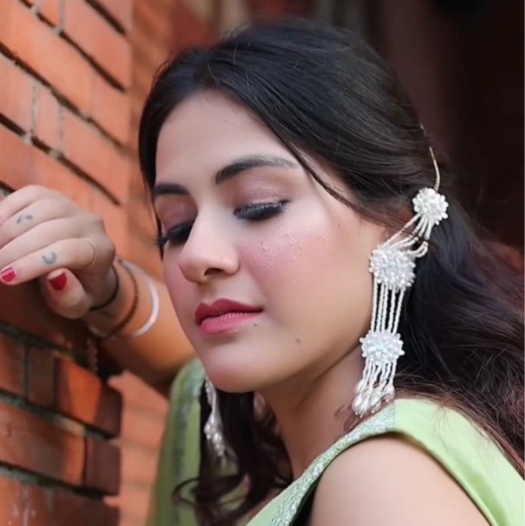 Shiqu Statement Danglers Earrings