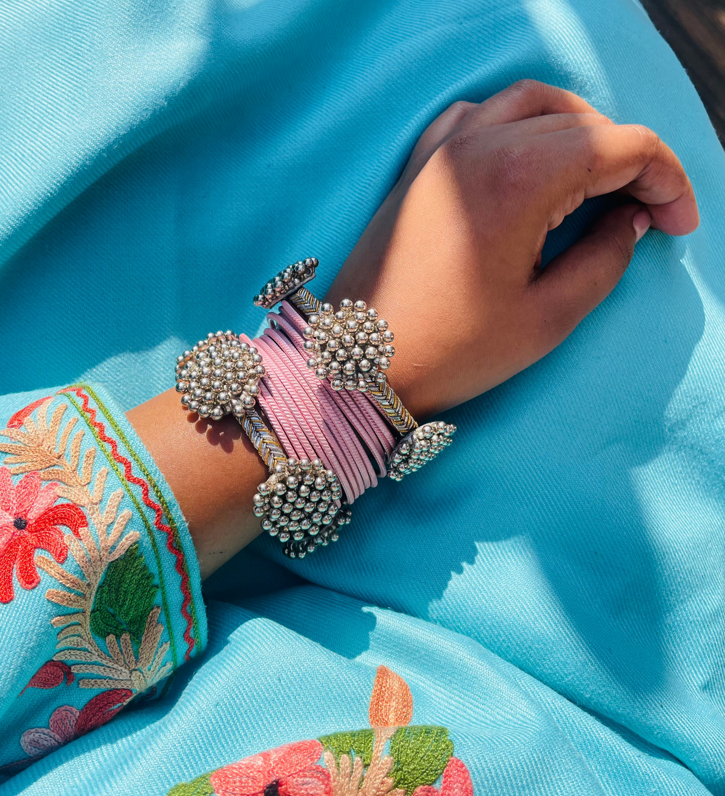Ghungroo Bangle Set