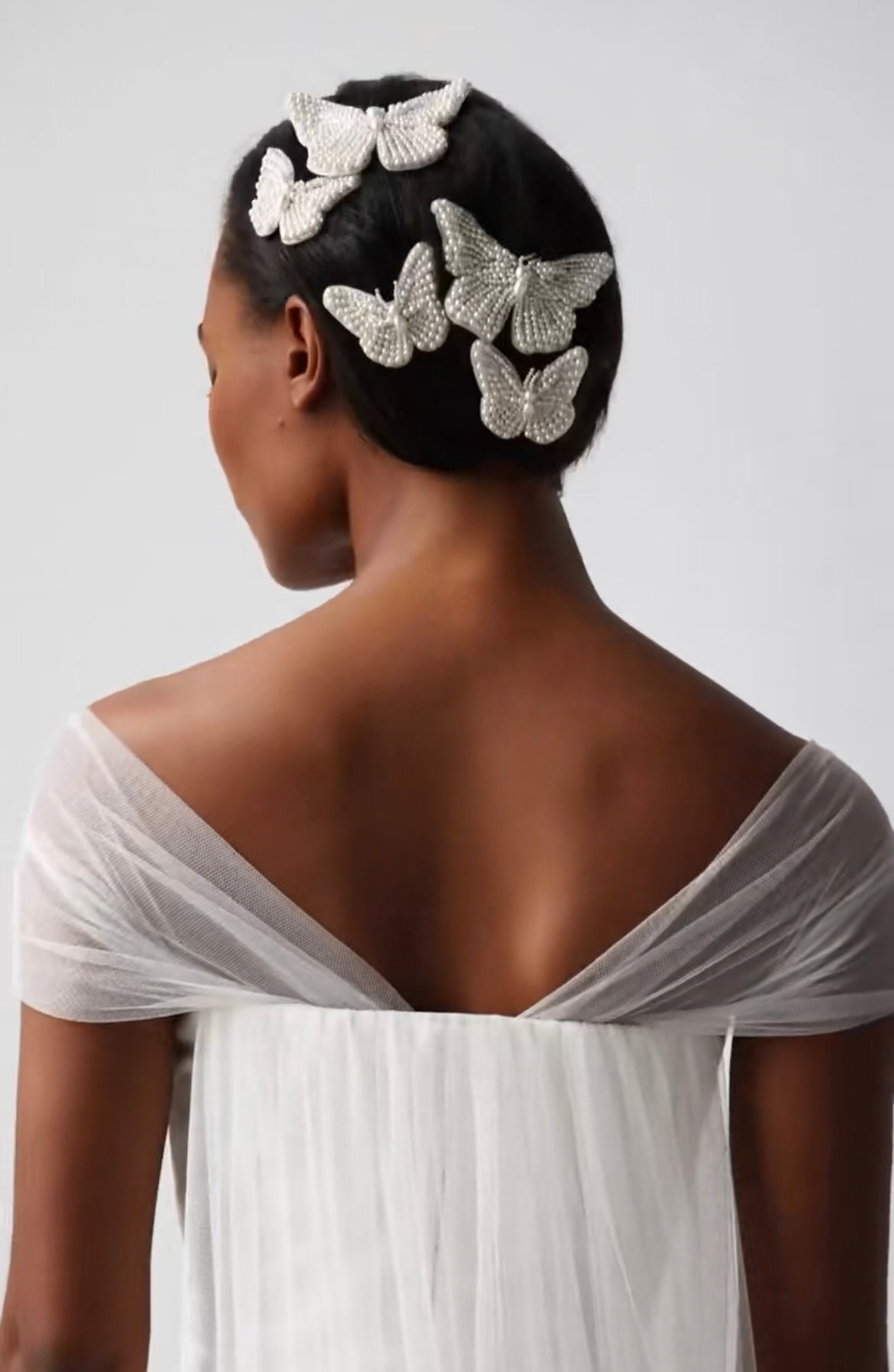Butterfly hair clip