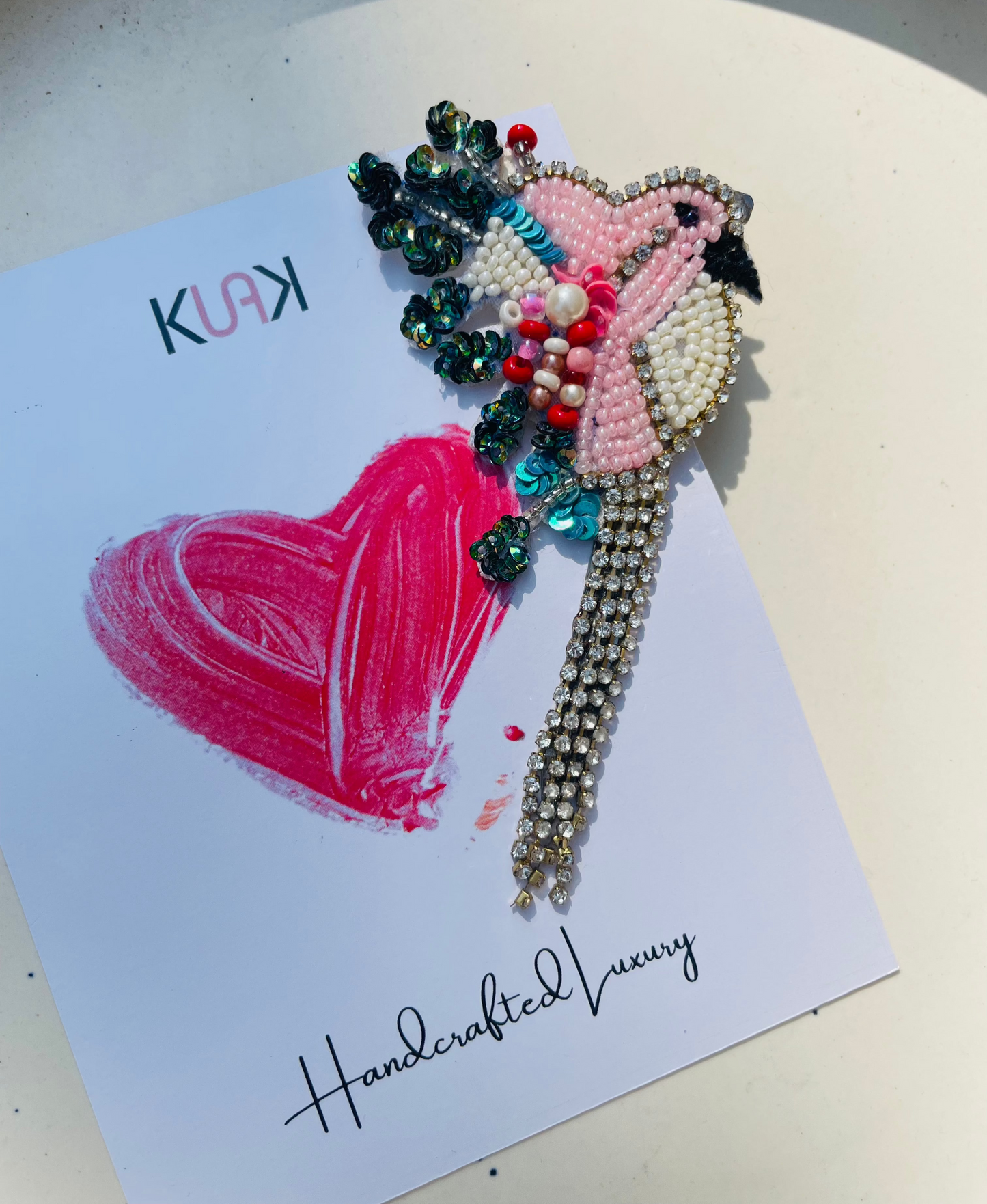 Bird hair clip