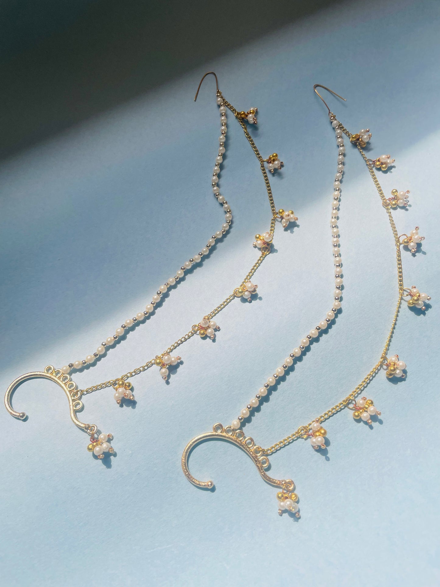 Shayra Earrings with Hair Extension
