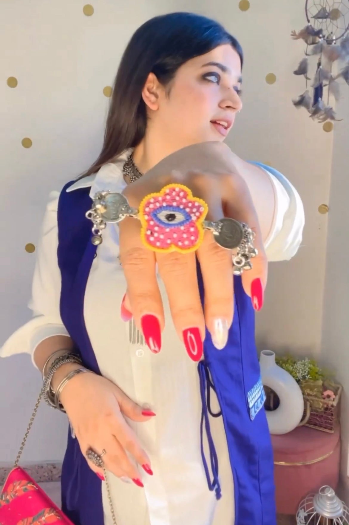 Evileye Coin Ring
