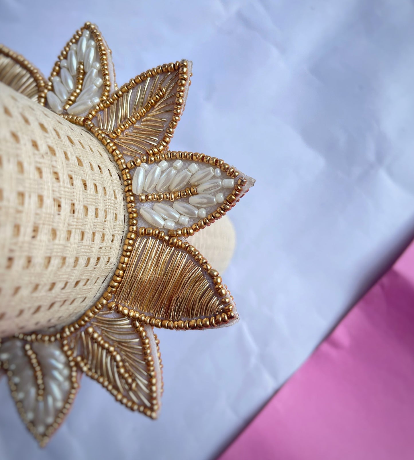 Leaf Golden Statement Bangle