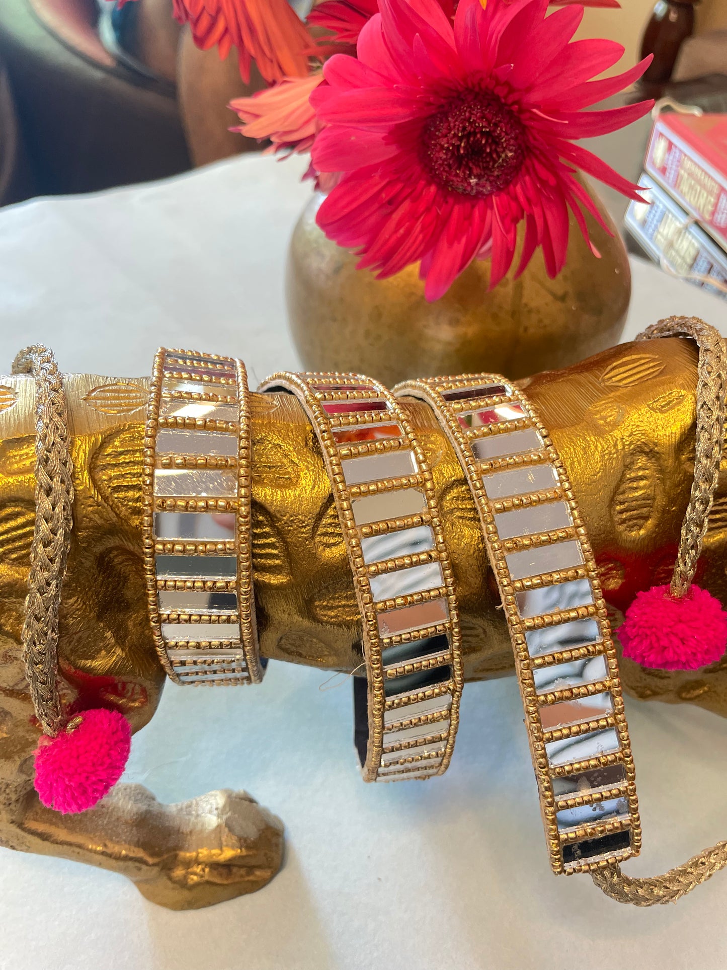 Gold Mirror Belt