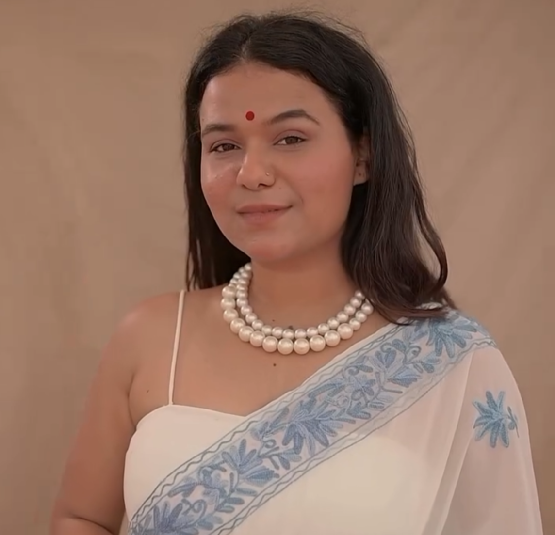 Pearl Double Layer Necklace