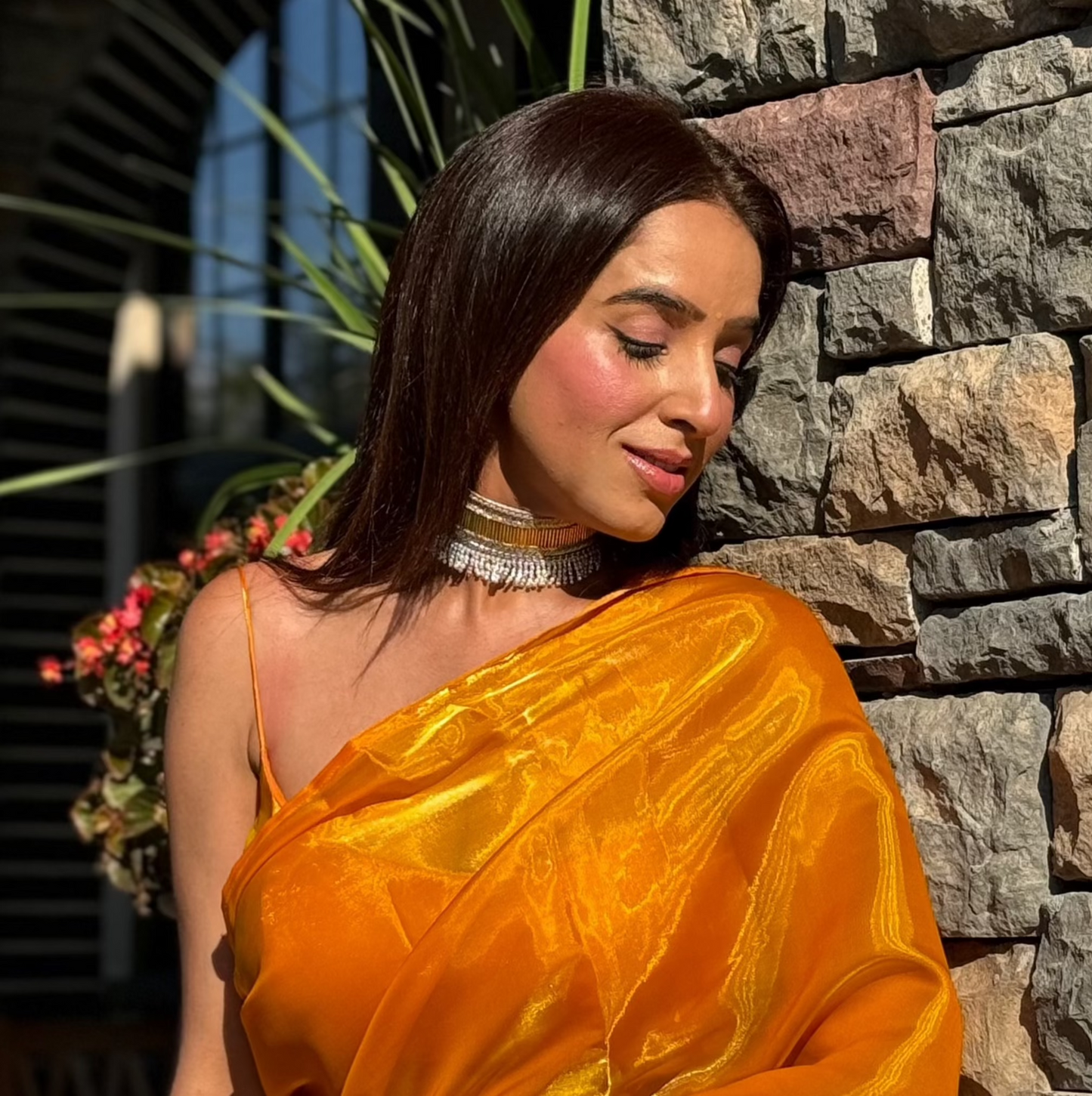 Dabka Choker Necklace