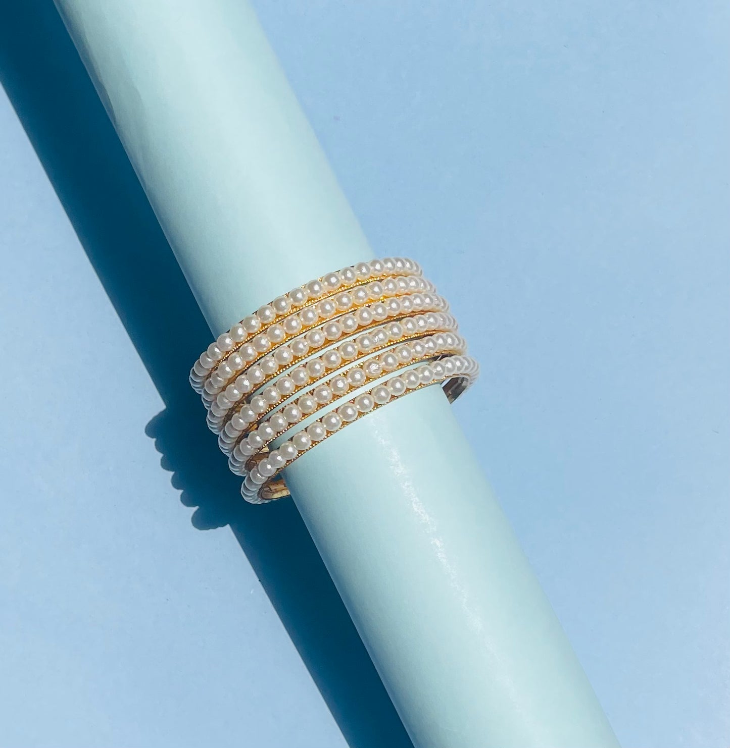 Pearls Bangle Set