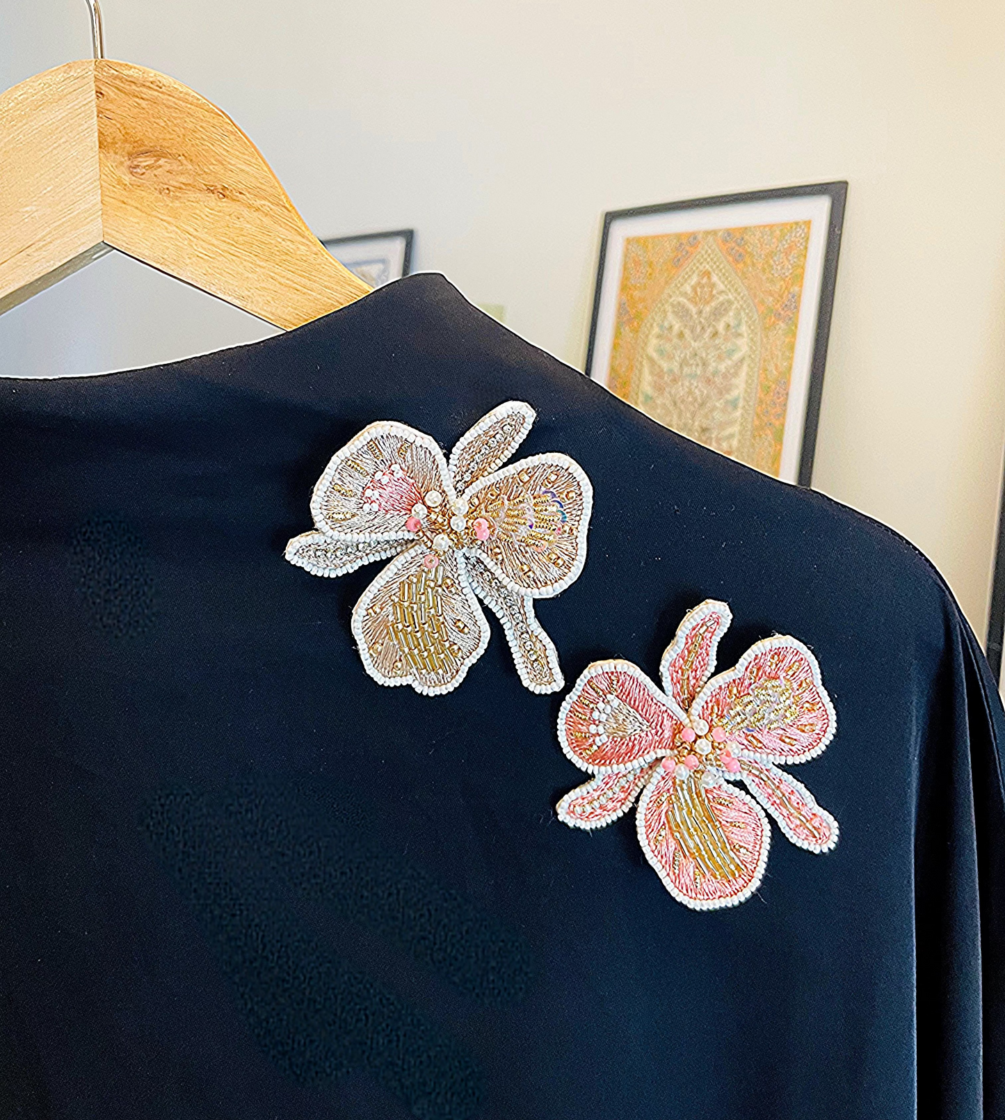Abstract Flower Brooch