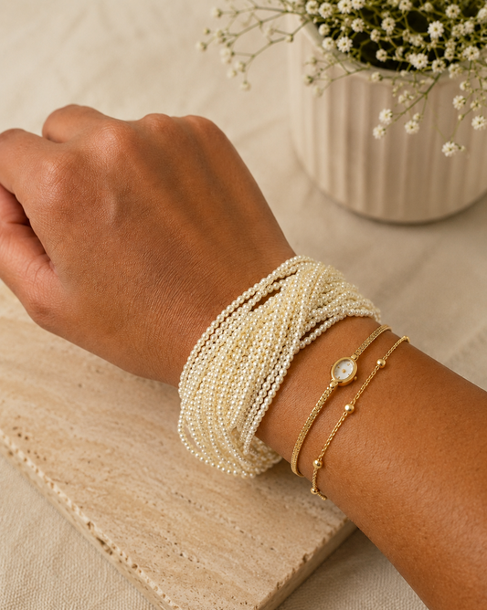 Classic pearl bracelet