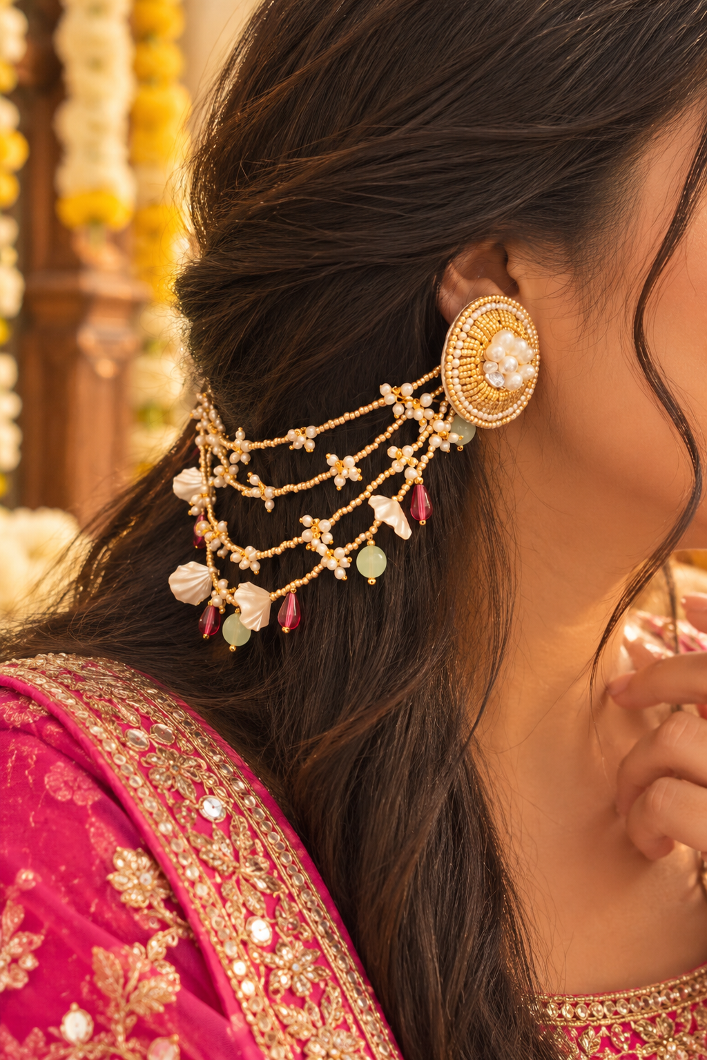 Raha statement Ear-chain