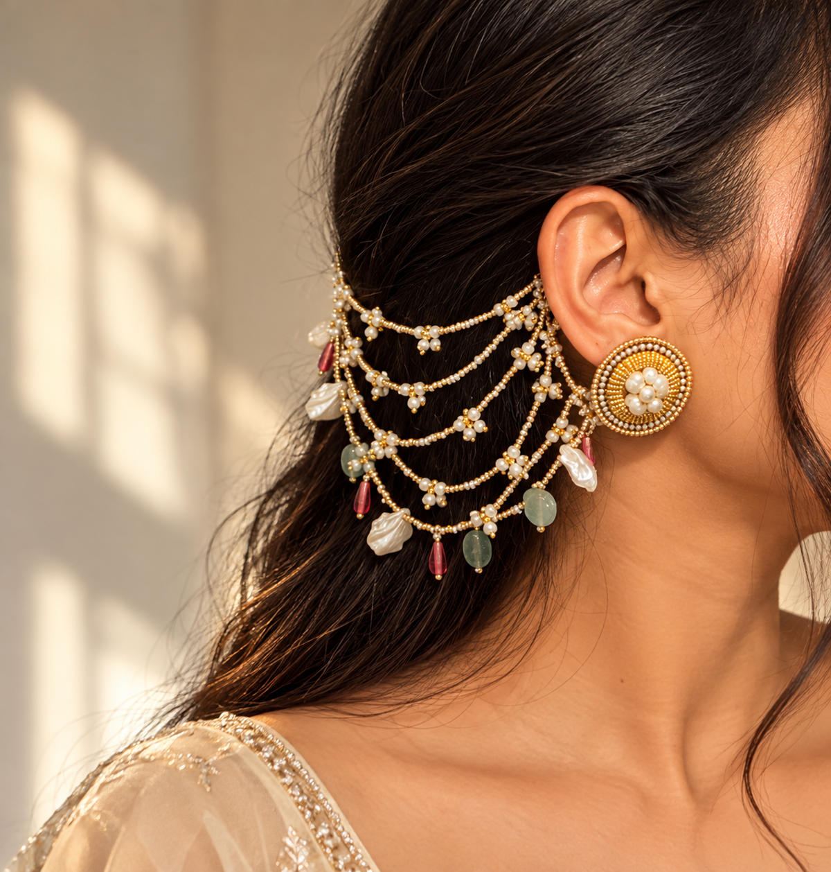 Raha statement Ear-chain