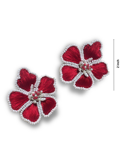 Pushpa Statement Big Earrings