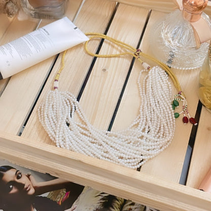 Ziva Pearl Layer Necklace