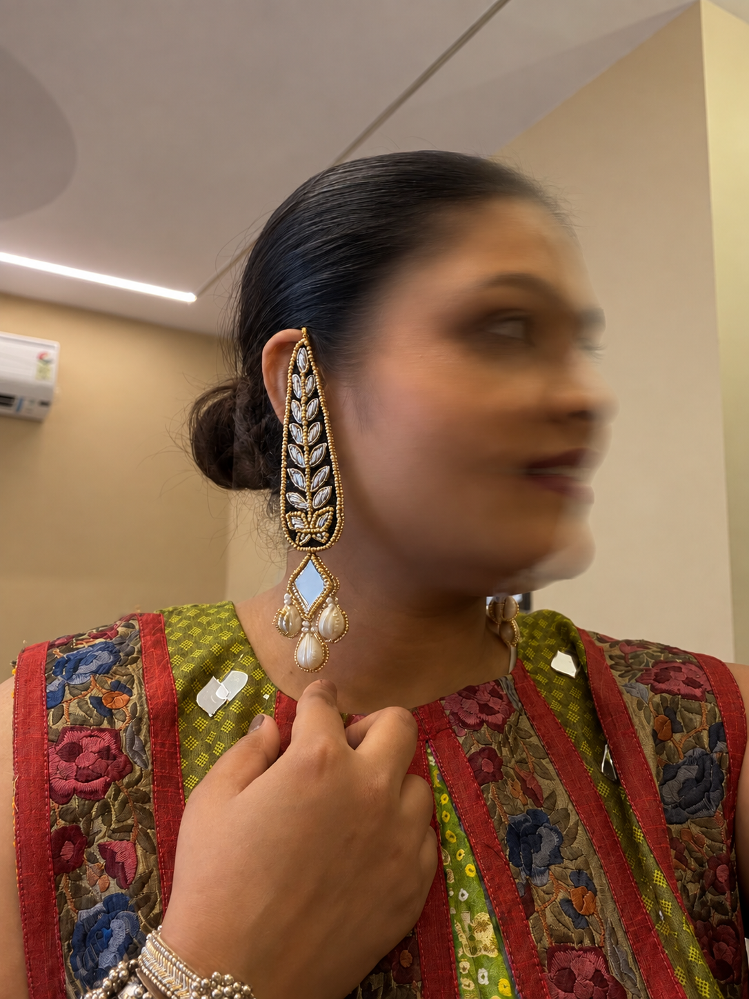 Aambi Statement Earrings