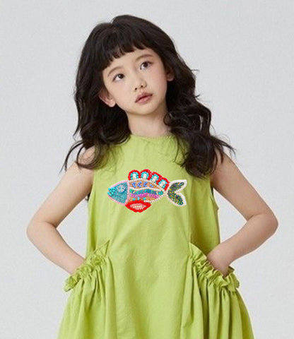 Fish Multicolored Brooch