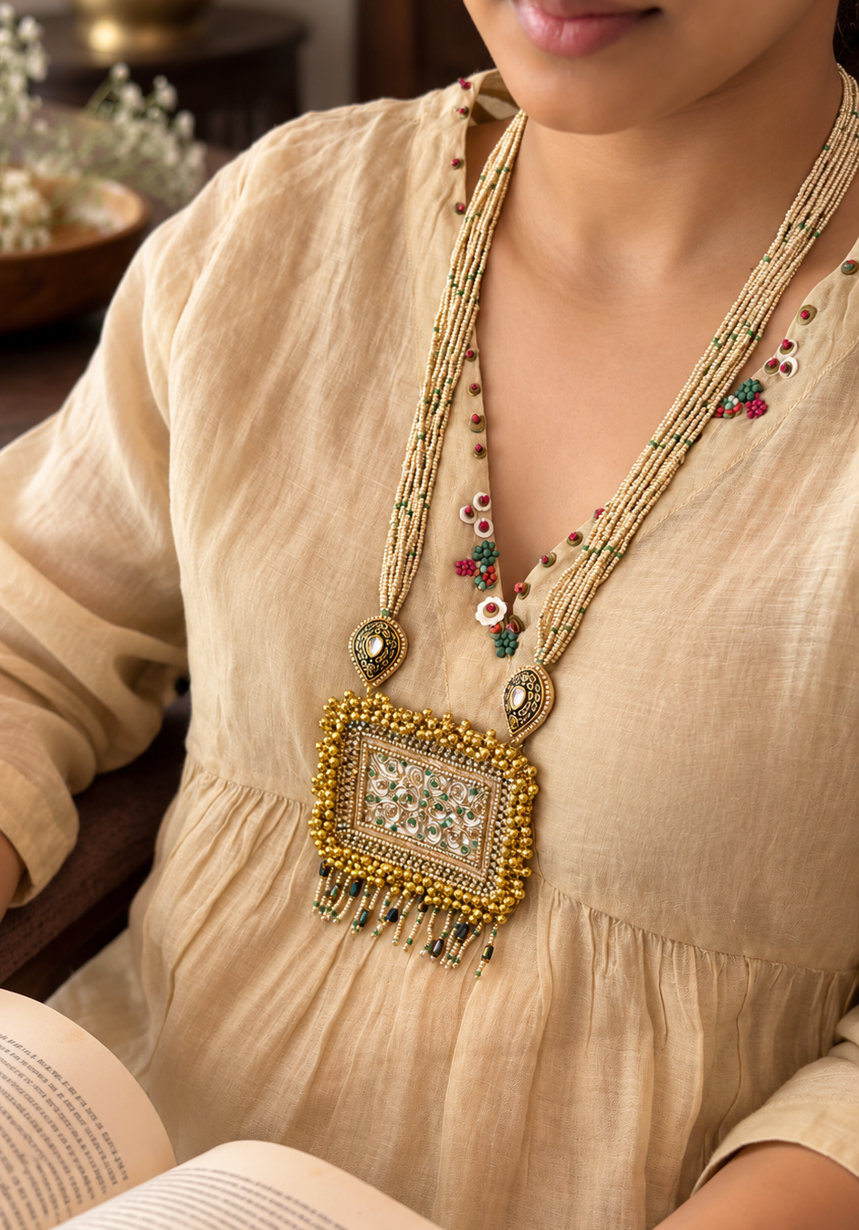 Ramba Golden Necklace