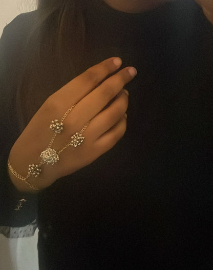 Silver chain Hand Accessory