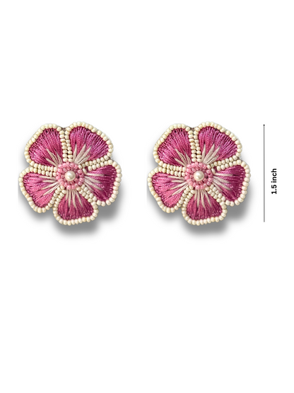 Flower Stud Earrings