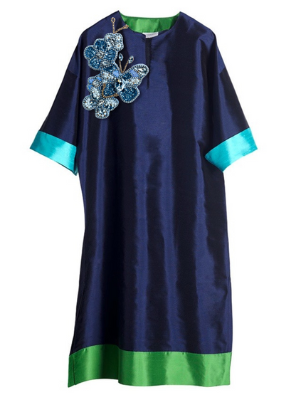 Three butterfly Crystal Brooch