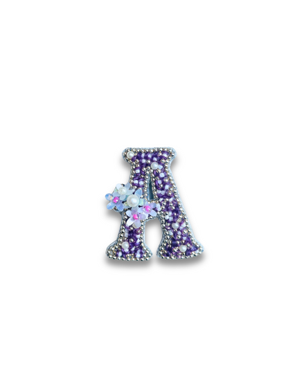 Fancy Bold Initial Brooch