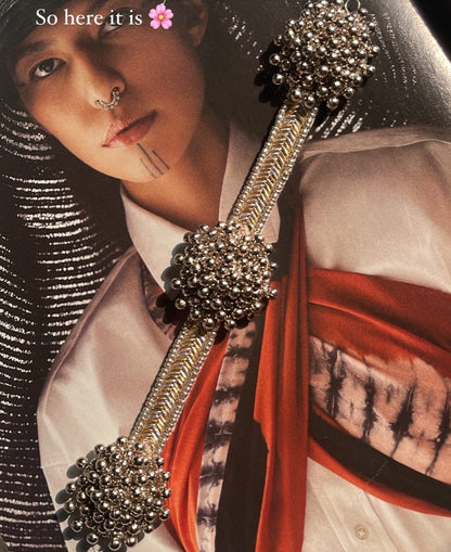 Ghungroo Silver Gold Choker