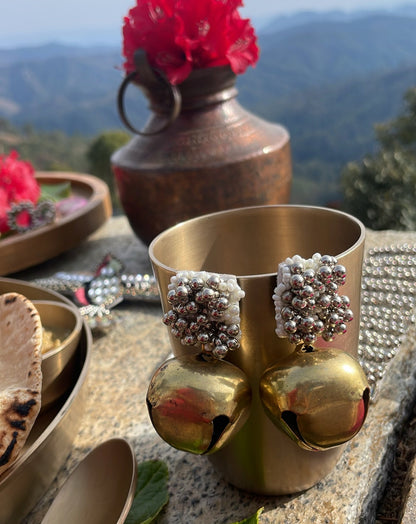 Golden Ghungroo Jhumka