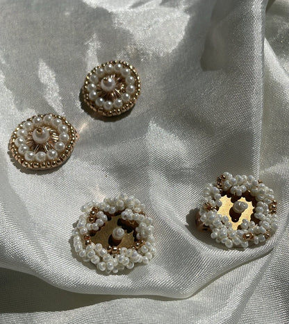 Golden Pearl Earcuff