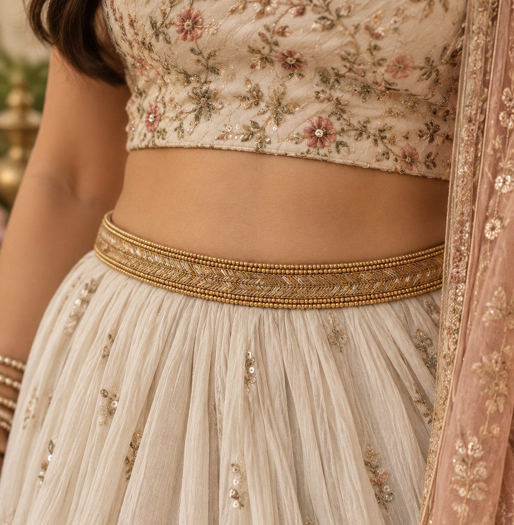Dabka Beads Belt