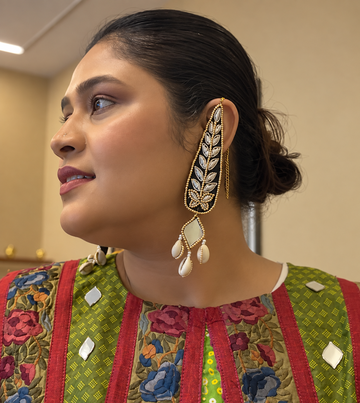 Aambi Statement Earrings