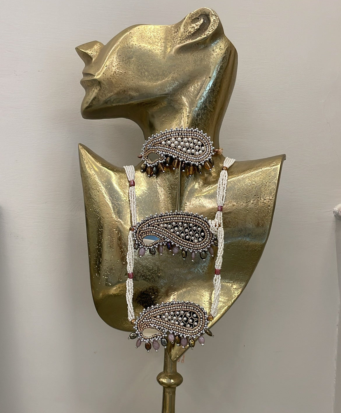 Ambi mughal long Necklace