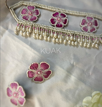 Blooming Necklace set