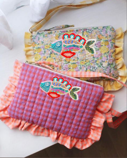 Fish Multicolored Brooch