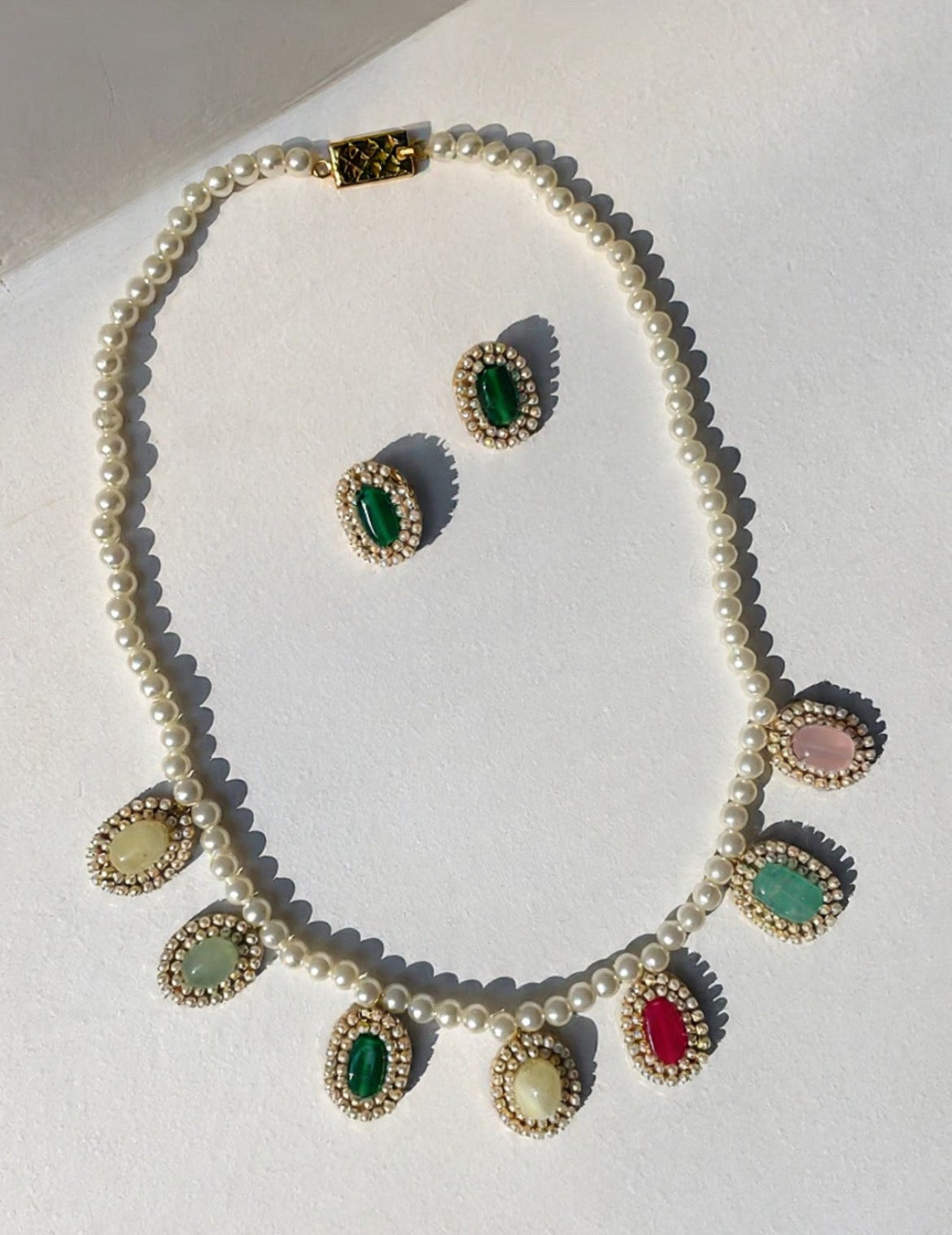 Multi colored Necklace set