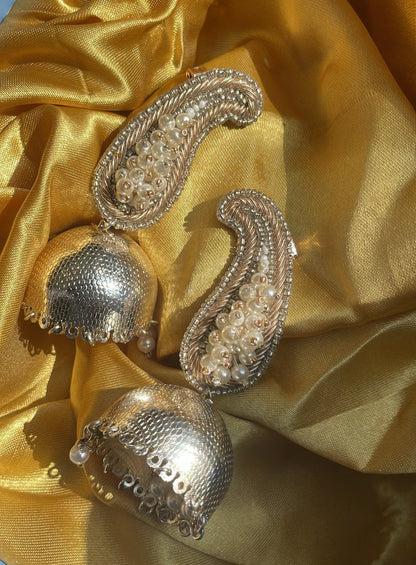 Full Ear Ambi Jhumkas