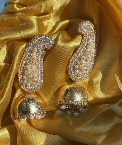 Full Ear Ambi Jhumkas