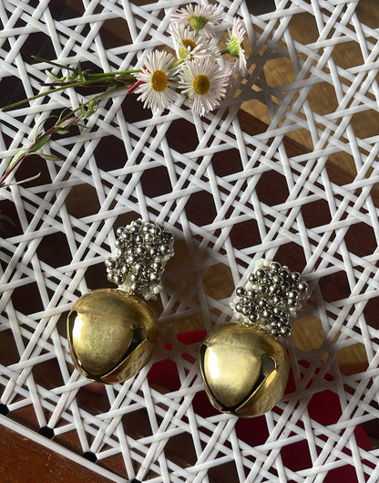 Golden Ghungroo Jhumka