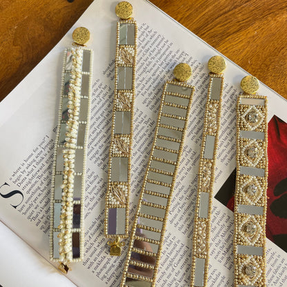 Tara Mirror Gold Bracelet