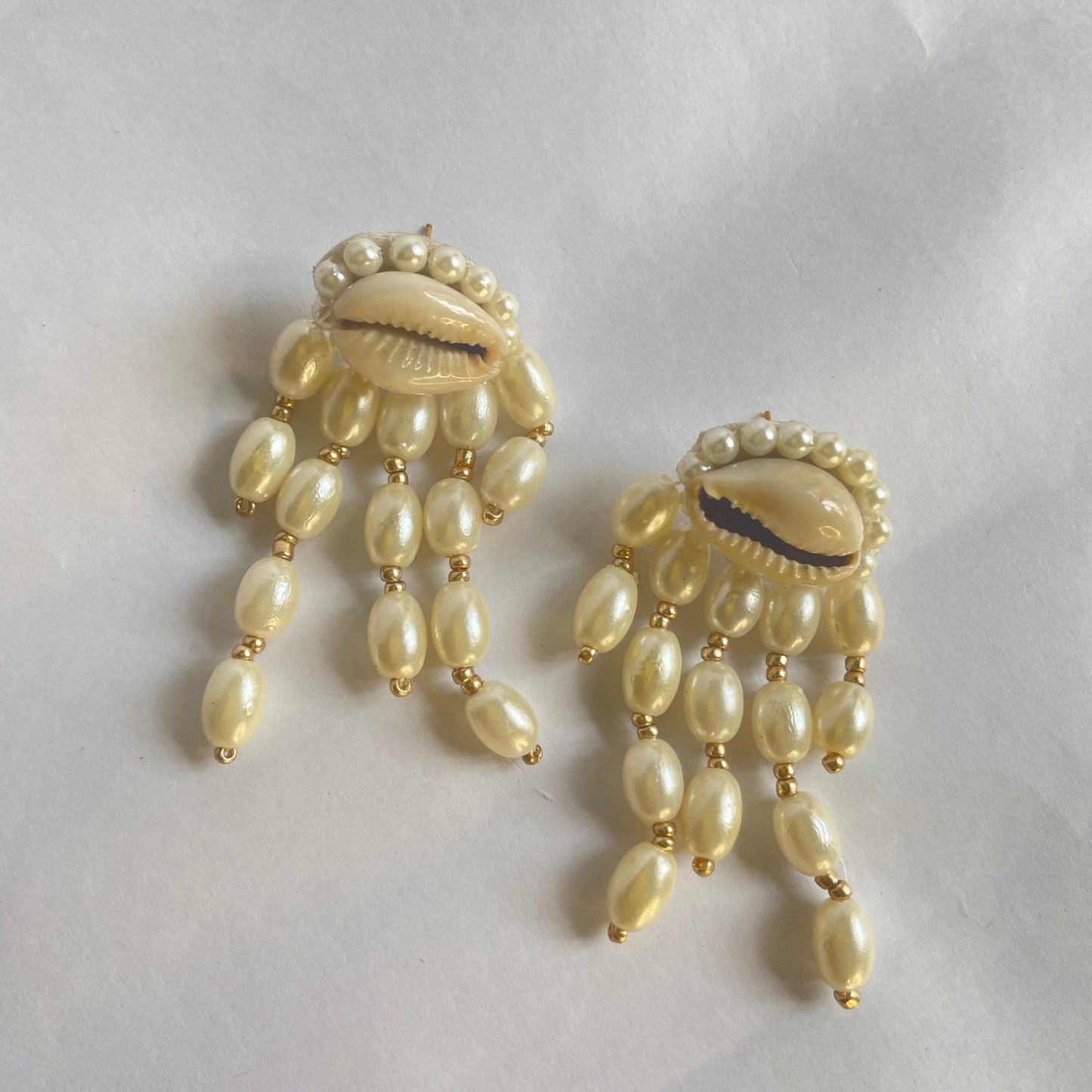 Rewa Shell Pearl Earrings