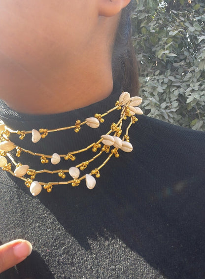 Shell Golden Necklace